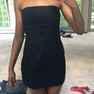 Black summer dress